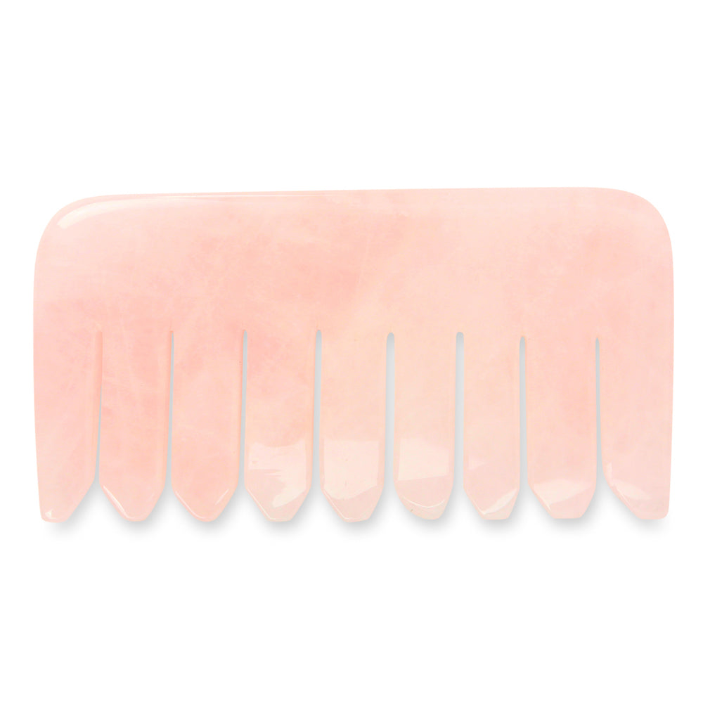 Rose Quartz Comb