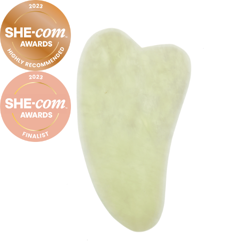 Gua Sha Jade by White Lotus- Real Chemical Free Crystal