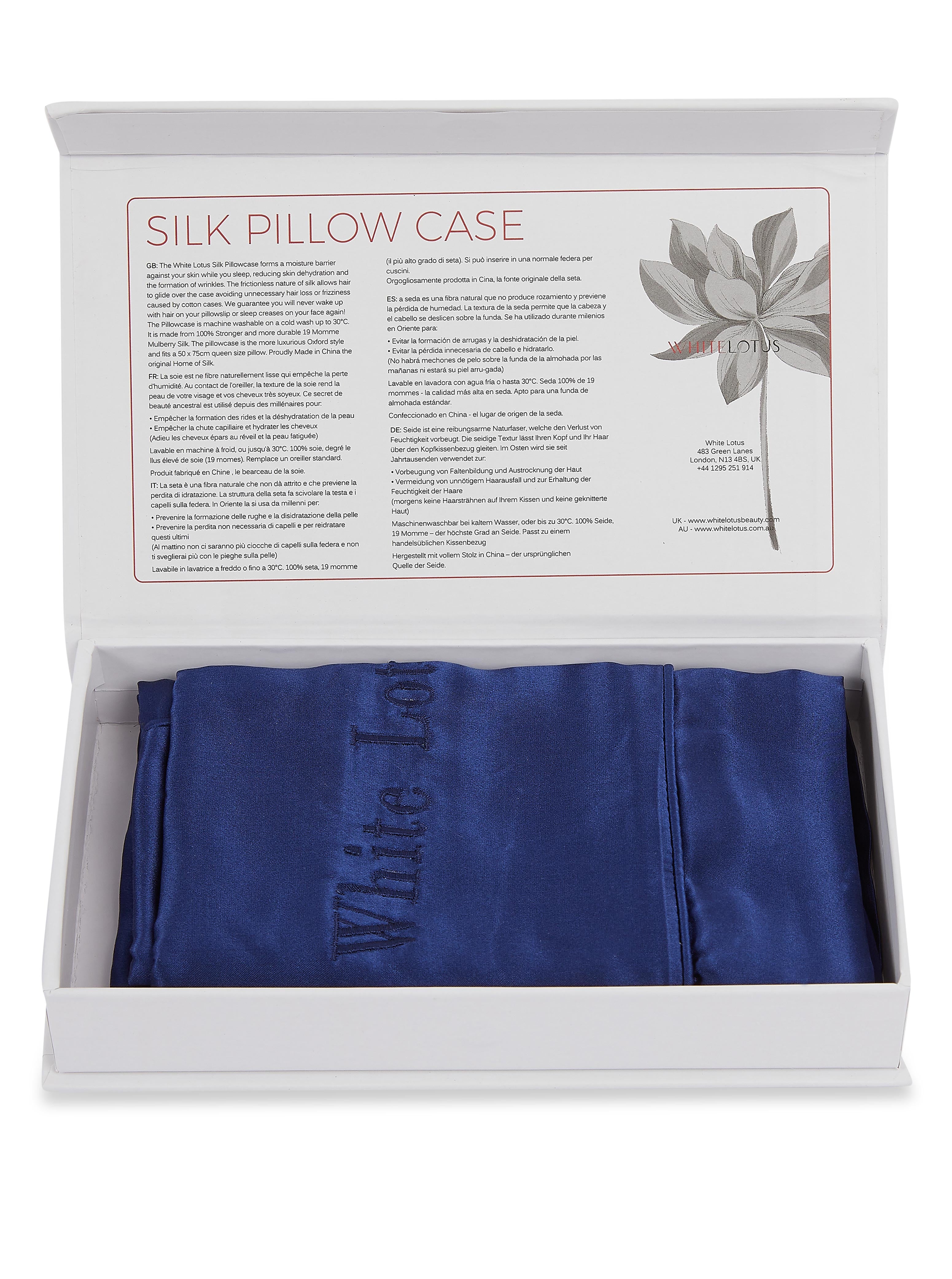 19 Momme Pure Silk Pillowcase  - Reduces Wrinkles and Hair Loss